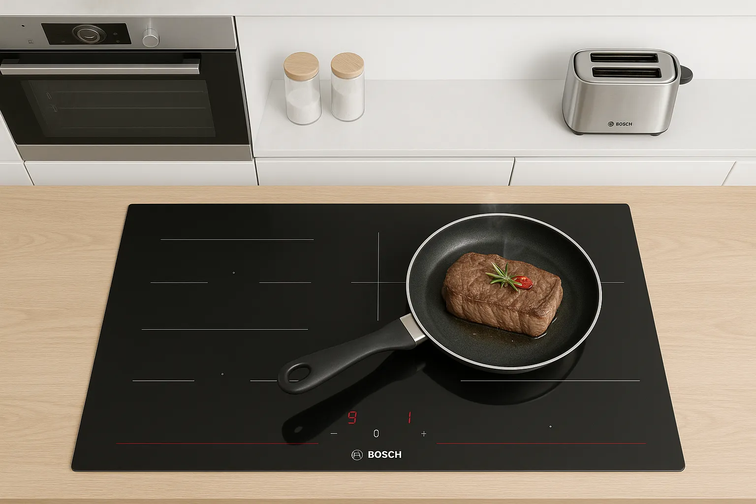 צריכת חשמל של כיריים אינדוקציה