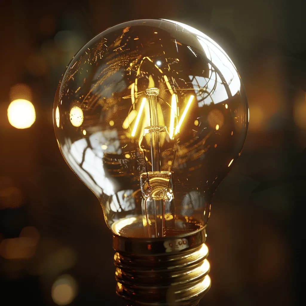 צריכת חשמל של נורת ליבון